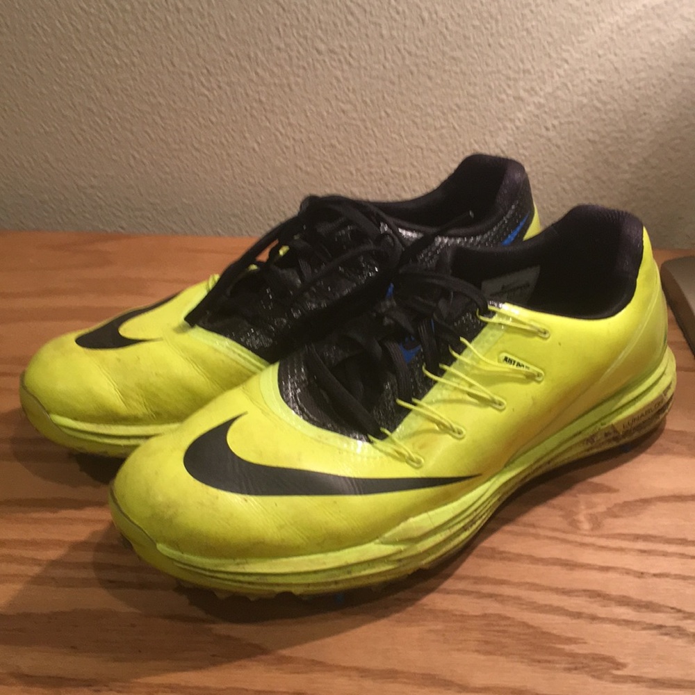 Nike Neon Golf Shoes